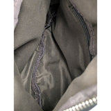 Milide Black Canvas Fanny Pack Adjustable Belt Waist Bag Multiple Pockets Running Travel Bag