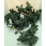 9 Ft Kingston Fir LED Pre-Lit Lighted Christmas Garland Artificial 24GU09005 Green Plug-In Fir/Pine