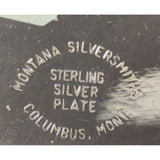 Montana Silversmiths Idaho Centennial Belt Buckle Sterling Silver Plate