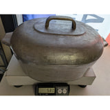 AS-IS 8 Qt GHC Magnalite Dutch Oven USA Made Oval Roaster Aluminum Vintage Pot Pan Cookware