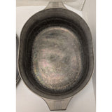 AS-IS 8 Qt GHC Magnalite Dutch Oven USA Made Oval Roaster Aluminum Vintage Pot Pan Cookware