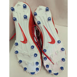 US 17 Mens Nike Force Lunarbeast Elite Red Football Cleats NIKESKIN 847588-404 Blue White High Top New