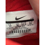 US 17 Mens Nike Force Lunarbeast Elite Red Football Cleats NIKESKIN 847588-404 Blue White High Top New