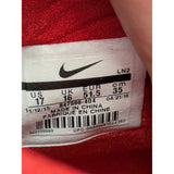 US 17 Mens Nike Force Lunarbeast Elite Red Football Cleats NIKESKIN 847588-404 Blue White High Top New