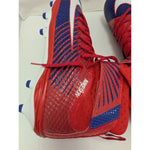 US 17 Mens Nike Force Lunarbeast Elite Red Football Cleats NIKESKIN 847588-404 Blue White High Top New