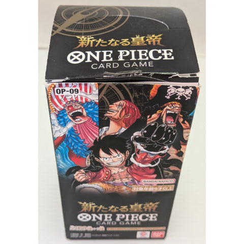 24 Packs One Piece Card Game Booster Box OP-09 Paramount War New Sealed Japan