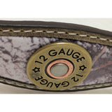 AS-IS Faded Kids 22" 12 Gauge Nocona Leather Belt MSRP $32 Shotgun Shell Camo Mossy Oak