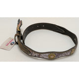 AS-IS Faded Kids 22" 12 Gauge Nocona Leather Belt MSRP $32 Shotgun Shell Camo Mossy Oak