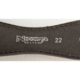 AS-IS Faded Kids 22" 12 Gauge Nocona Leather Belt MSRP $32 Shotgun Shell Camo Mossy Oak