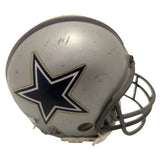 Mini 1995 Riddell 2 7/8" Dallas Cowboys Football Helmet Vintage Silver Display