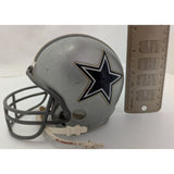Mini 1995 Riddell 2 7/8" Dallas Cowboys Football Helmet Vintage Silver Display