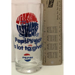 5.5" Pepsi "Welcome To Las Vegas" Collectible Glass