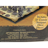 Complete Dead Man's Chest Chess Set Pirates Of The Caribbean Board Game 2006 Disney Figures