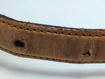 AS-IS FADED 32" Justin Girls Ladies Western Belt Leather Cowhide