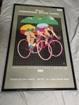 Coors International Bicycle Classic Print Poster America's National Tour Colorado 1983 Road Bike Art