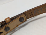 AS-IS FADED 32" Justin Girls Ladies Western Belt Leather Cowhide