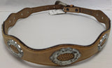 AS-IS FADED 32" Justin Girls Ladies Western Belt Leather Cowhide