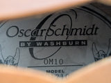 Oscar Schmidt Washburn Model OM10 Acoustic Mandolin f-Hole Sunburst 8 String DC12100033 Spruce Top