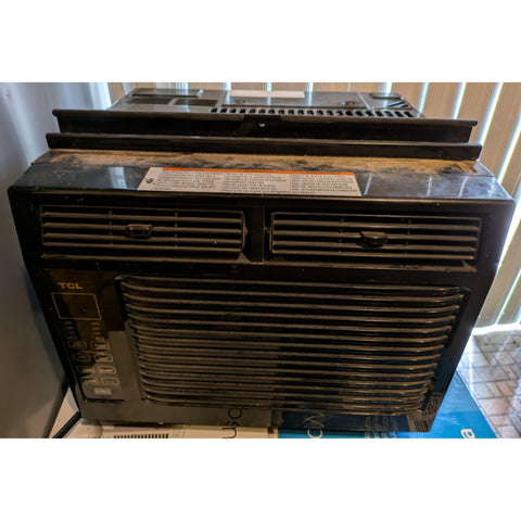 TCL AC Air Conditioner 5000 BTU Room 150 SqFt 3.9amp Black NO REMOTE TAW05CRB0N SA13446