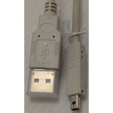 Mini B 4 Pin Flat USB Cable Digital Camera Transfer to PC 1990s 2000s Kodak Easy Share