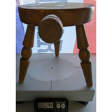 Small 12" Wooden Cow Milking 3 Leg Stool Authentic Furniture Products El Segundo CA Japan