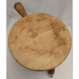 Small 12" Wooden Cow Milking 3 Leg Stool Authentic Furniture Products El Segundo CA Japan
