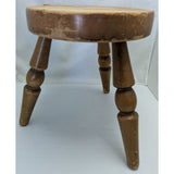 Small 12" Wooden Cow Milking 3 Leg Stool Authentic Furniture Products El Segundo CA Japan