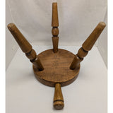 Small 12" Wooden Cow Milking 3 Leg Stool Authentic Furniture Products El Segundo CA Japan