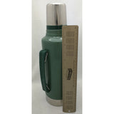 Thermos Stanley Insulated 2 QT 1/2 Gal Classic Vacuum Bottle Green ABT6007-600