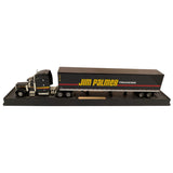14" 379 Peterbilt Liberty Classics Jim Palmer Trucking 501W Trailer Semi Truck Diecast 1/64 Limited Edition
