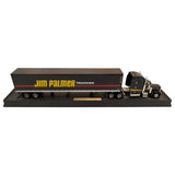 14" 379 Peterbilt Liberty Classics Jim Palmer Trucking 501W Trailer Semi Truck Diecast 1/64 Limited Edition