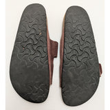 AS-IS Garden Work 39 L8 M6 Birkenstock Arizona Brown Suede Double-Strap Sandals Women’s