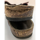 AS-IS Garden Work 39 L8 M6 Birkenstock Arizona Brown Suede Double-Strap Sandals Women’s