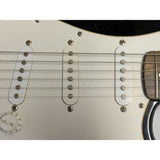 2005 Fender Squier Strat Affinity Series Electric Guitar Black Rosewood Sound Working