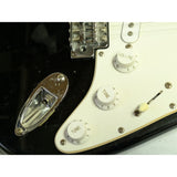 2005 Fender Squier Strat Affinity Series Electric Guitar Black Rosewood Sound Working