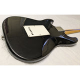 2005 Fender Squier Strat Affinity Series Electric Guitar Black Rosewood Sound Working