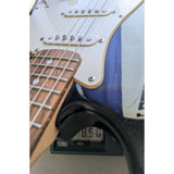 2005 Fender Squier Strat Affinity Series Electric Guitar Black Rosewood Sound Working