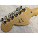 2005 Fender Squier Strat Affinity Series Electric Guitar Black Rosewood Sound Working