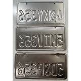 4SKY356, 5MIV356, 5DSP356 California License Plate 356 Porsche SKY MIV DSP
