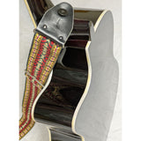 3/4 Fever FV-030C-DBR Acoustic 38" Guitar Sunburst Finish Wood Strap FV-30CDBR