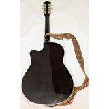 3/4 Fever FV-030C-DBR Acoustic 38" Guitar Sunburst Finish Wood Strap FV-30CDBR