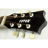 3/4 Fever FV-030C-DBR Acoustic 38" Guitar Sunburst Finish Wood Strap FV-30CDBR
