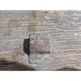 Primitive Military Carpenters Antique Wooden Toolbox Fishing Tackle Box Wood Tin Tray