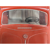 15" Red 1973 VW Bug Beetle Jim Beam Bottle Regal China  Volkswagen Decanter Whiskey