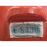 15" Red 1973 VW Bug Beetle Jim Beam Bottle Regal China  Volkswagen Decanter Whiskey