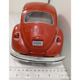 15" Red 1973 VW Bug Beetle Jim Beam Bottle Regal China  Volkswagen Decanter Whiskey