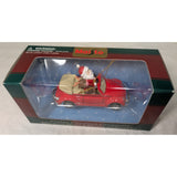 Red 1999 Santa Rudolph VW Bug Maisto Classic Christmas Ornament Car Die-Cast Christmas Beetle Volkswagen