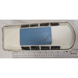 10" Tin Red White VW Bus 1960s 23 Window Van Handmade Model Volkswagen Samba Microbus