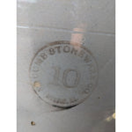 AS-IS Antique MaComb Stoneware Co. 10 Gallon Crock Illinois