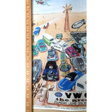 25x17 Signed Ron Petro Poster Classic 2002 EMPI VW Show Volkswagen Art Irvine CA Bug Van